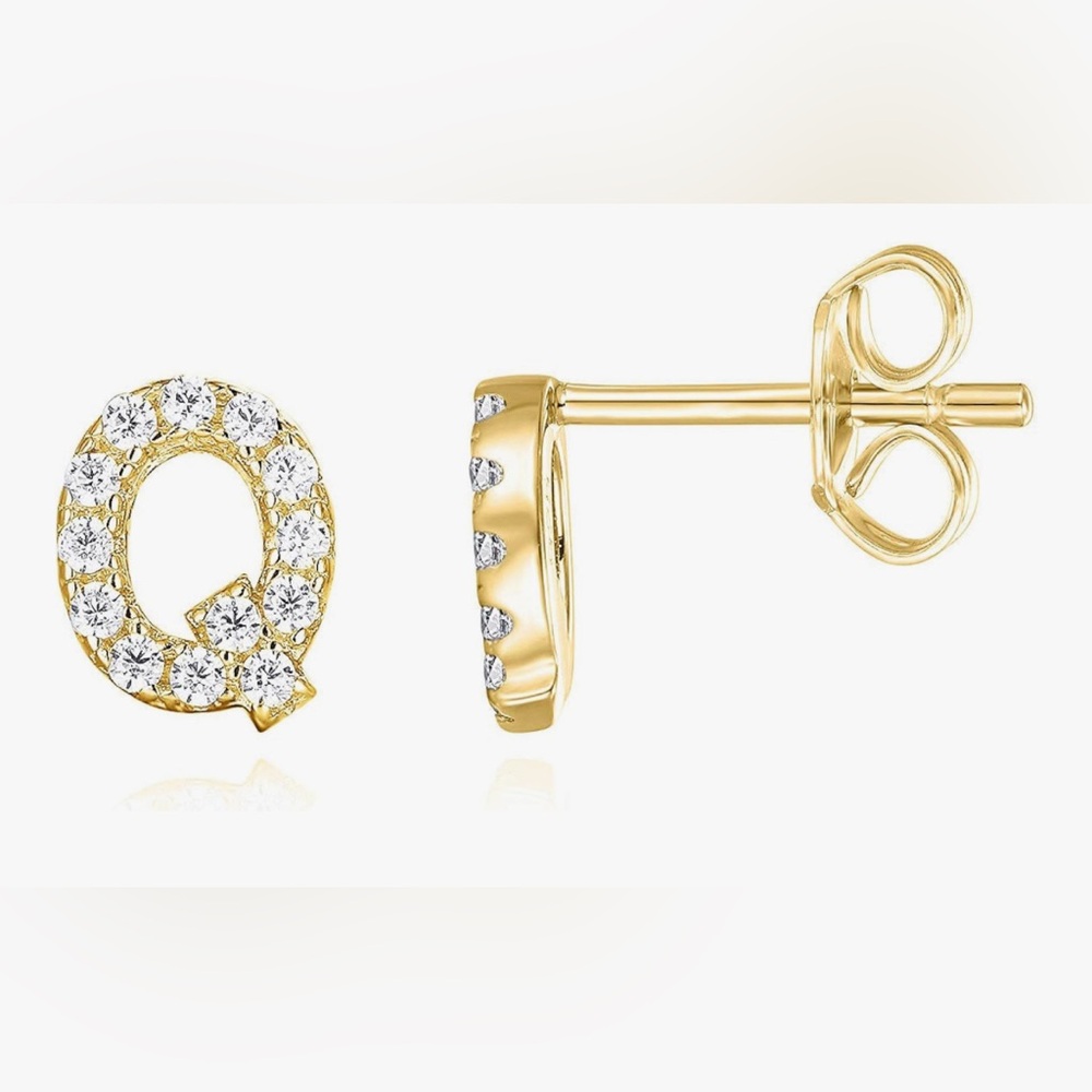 PAVOI Gold Stud Earrings